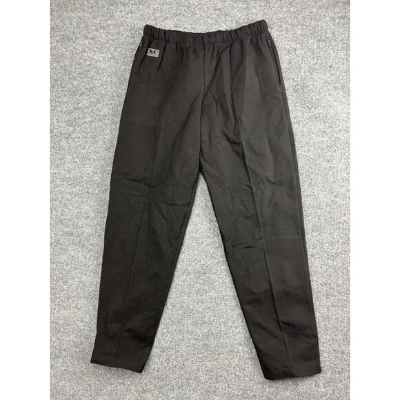 Sporthill XC Pants Womens Medium Black Elastic Waist Zipper Pockets Athletic Run - Picture 1 of 8